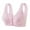 Pink-1, variant on Virmaxy Womens Wireless Bra Thin Gathering Underwear Everyday Bra Non Steel Ring Thin Collection Underwear Daily Bra Beige-2 42/95