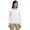 WHITE, variant on econscious Ladies' 4.4 oz., 100% Organic Cotton Classic Long-Sleeve T-Shirt - EC3500