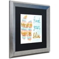 thumbnail image 2 of Trademark Fine Art "Bliss" Canvas Art by Lisa Powell Braun, Black Matte, Silver Frame, 2 of 4