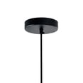 thumbnail image 5 of CWI Lighting Glass 1 Light Contemporary Metal Mini Pendant in Black/Blue, 5 of 6