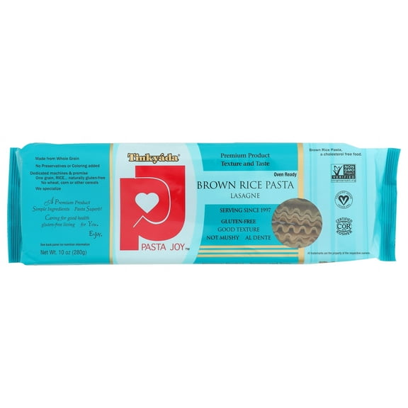 Pack of 12, Tinkyada Brown Rice Lasagne Pasta, 10 oz