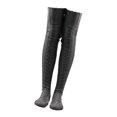 thumbnail image 1 of Calcetines Hasta El Muslo Calcetines Para Dormir Calentadores De Piernas Para El Hogar Sobre La Rodilla Calcetines Para Botas De Punto Gris Profundo 105CM SM SunniMix Calentadores de piernas de felpa, 1 of 8