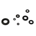 thumbnail image 3 of 250 Anneaux Plats en Plastique Noir Kit de Réparation Joint de Classification M2-M8, 3 of 8