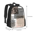 thumbnail image 3 of XMXT Travel Laptop Backpack for School Work, Animal Print Collage Large Capacity Bookbag Travel Bag Backpacks for Women Men, 3 of 9