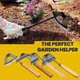 thumbnail image 3 of Dsseng Hollow Hoe Handheld Weeding Rake Agricultural Weeding Hoe Planting Vegetable Weeding Soil Gardening Loosening Tools, 3 of 8