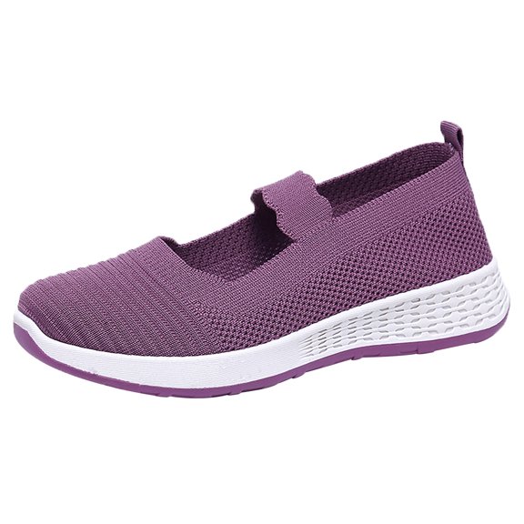 2026 ! Womens Clothes asdoklhq Womens Casual Shoes,Women's Casual Breathable Wedges Slip On Walking Sneakers Loafers Shoes