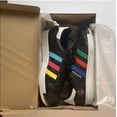 thumbnail image 4 of US7.5 Men’s Ad-id-as Superstar Black, Green, White, 4 of 6