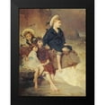 thumbnail image 2 of Hicks, George Elgar 15x18 Black Modern Framed Museum Art Print Titled - The Children of Sir H. Hussey Vivian, 2 of 5