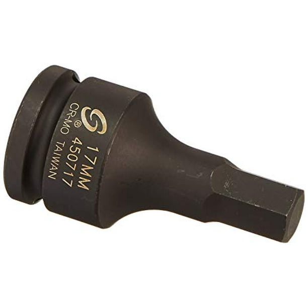 Sunex Tools 450717 3/4" Drive 17MM Hex Driver Impact Socket Walmart