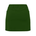 thumbnail image 5 of CAIVO Womens Pocket Skirt Casual Solid Color Tennis Yoga Sport Active Skirt Shorts Skirts Boho Dailywear, 5 of 6