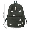 thumbnail image 5 of Mochila Pana para Mujer Con Correa Ajustable Viajes (fresa) Rojo, 5 of 5
