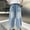 Light Blue, variant on Dpytoraw Childrens Straight Retro Wide Leg Jeans Loose Baggy Denim Pants Blue Size 4-5 Years