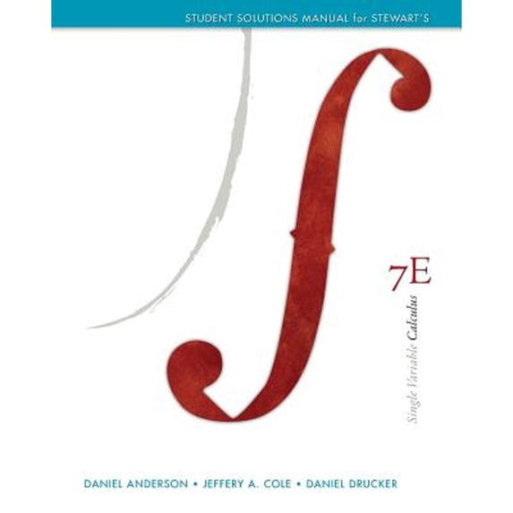 Pre-Owned Student Solutions Manual (Chapters 1-11) for Stewart's Single Variable Calculus, 7th (Paperback) 0840049498 9780840049490