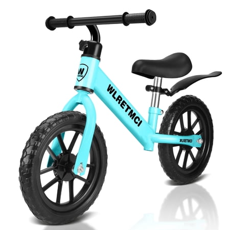 wlretmci toddler balance bike for boys girls age 2 to 5 years 12 kids balance bikes for toddlers training birthday gifts blue