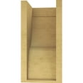 thumbnail image 4 of 7"W x 7"D x 14"H Wide Garner Rough Cedar Woodgrain TimberThane Corbel, Primed Tan, 4 of 6