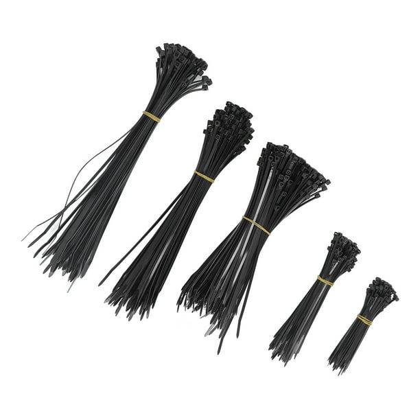 Juego Surtido De Bridas Para Cables De Nailon, 550 Uds., Bridas Para Cables Eléctricos Autoblocantes Para Uso En Interiores Y Exteriores