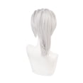 thumbnail image 2 of Peluca de cosplay gris claro estilo corto para personajes de anime, 2 of 2