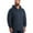 Navy, variant on Men's Heritage Thermal-Lined Full-Zip Hooded Sweatshirt, X-Large Regular, Charcoal