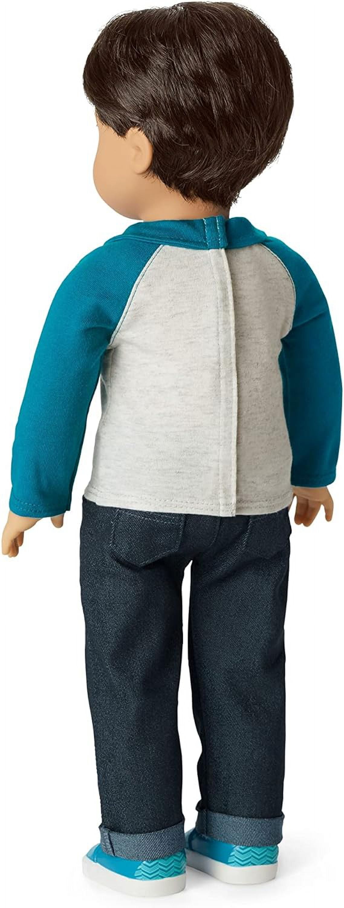 American Girl Doll #75 Dark Brown Hair Brown Eyes Light Skin Truly Me 18" DN75