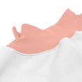 thumbnail image 4 of TQWQT Women Mock Neck Sweatshirt Loose Drop Shoulder Color Block Raglan Long Sleeve Tops Soft Contrast Sleeve Casual Pullover Shirts Watermelon Red XXL, 4 of 9