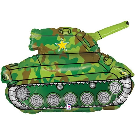Burton & Burton 30" Army Tank Shape Balloon