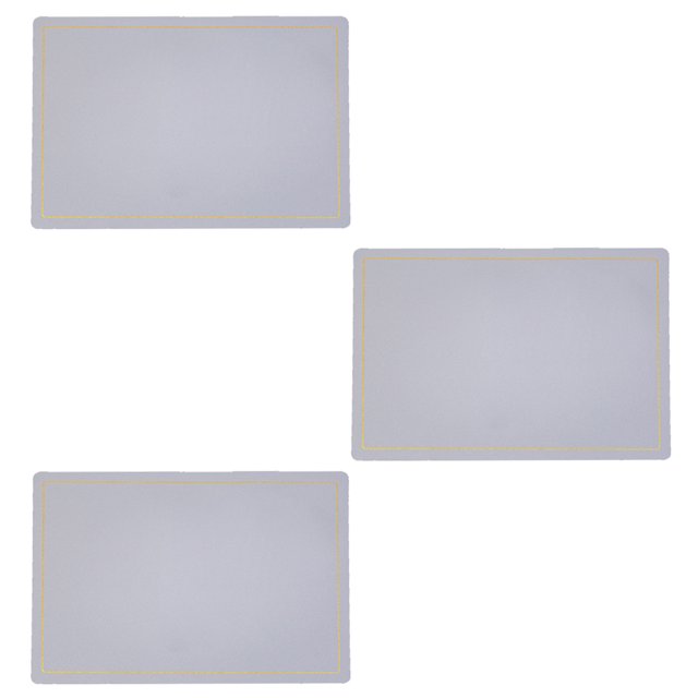manteles individuales para mesa de comedor, manteles individuales de cuero lavables impermeables, manteles de cocina lavables