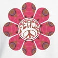 thumbnail image 3 of CafePress - Peace Flower Affection Hooded Sweatshirt - Pullover Hoodie, Hooded Sweatshirt, 3 of 4