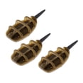 thumbnail image 1 of 3Pcs/Set (15g 25g 30g 35g) Method Feeder Sinker, 1 of 6