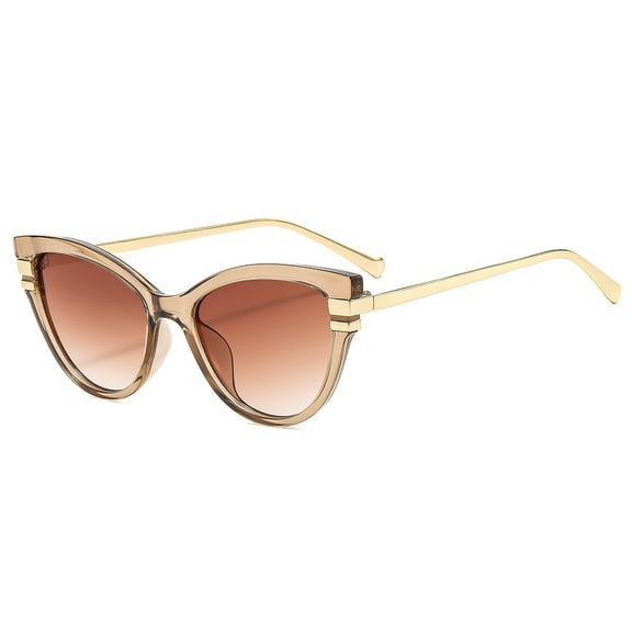 Trendy Cat Eye Sunglasses for Women Fashion Cateye UV400 Protection Glasses,Style 9