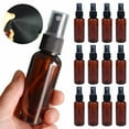 thumbnail image 2 of RZDLIZJ Plastic Spray Bottles 50 ML / 1.7 oz,12 Pack Amber Empty Mini Bottle Set with Fine Mist Portable Refillable Makeup Cosmetic Atomizer Travel Bottle for Perfume,Cosmetic,Skincare,Aromatherapy, 2 of 8