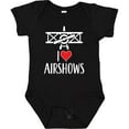 thumbnail image 3 of Inktastic I Love Airshows Boys or Girls Baby Bodysuit, 3 of 5
