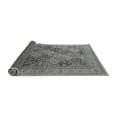 thumbnail image 2 of Ahgly Company Indoor Square Oriental Gray Industrial Area Rugs, 6' Square, 2 of 4
