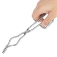 thumbnail image 3 of STAINLESS STEEL CRUCIBLE FORCEPS CLAMP BEAKER HOLDER PLIERS WITH AIRCRAFT CLASS RIVET FOR LABORATORY USE, 3 of 6