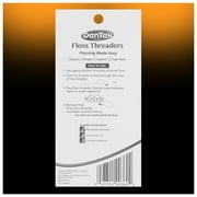 DenTek Floss Threaders, For Braces, Bridges, and Implants, 50 Count