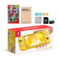 thumbnail image 1 of Nintendo Switch Lite Yellow with Super Mario Odyssey, Mytrix 128GB MicroSD Card and Accessories NS Game Disc Bundle Best Holiday Gift, 1 of 6