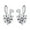 C, variant on Fiaya Women Simple Fashion Animal Studs for Women, Silver Sparkling Bunny Diamond Earrings, Jewelry Gifts for Daughter Sister (A)