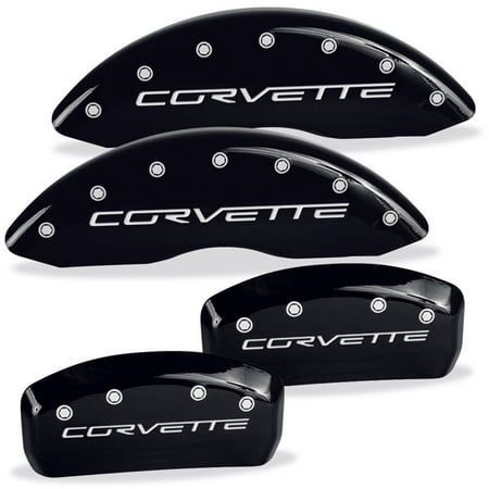 Corvette Brake Calipers - Corvette Brake Caliper Cover Set (4) : 2005-2013 C6 only