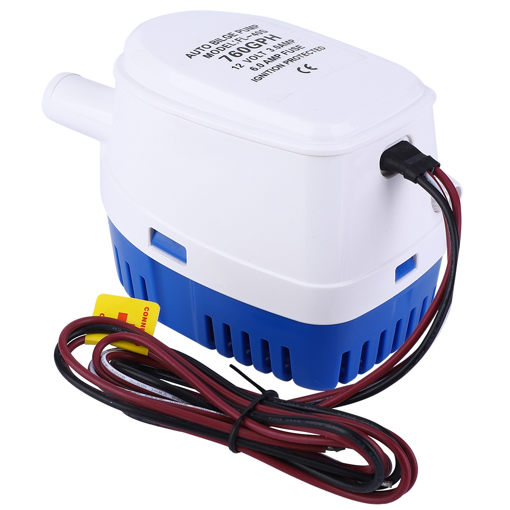 Greensen Water Bilge Pump,DC12V Automatic Submersible Bilge Water Pump