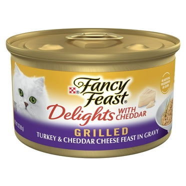 Fancy Feast Delights with Cheddar, 3 oz. Can [multiple flavors & sizes]