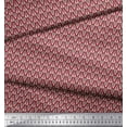 thumbnail image 2 of Soimoi Rayon Fabric Leaves Small Printed Craft Fabric by The Yard 42 Inch Wide, 2 of 3
