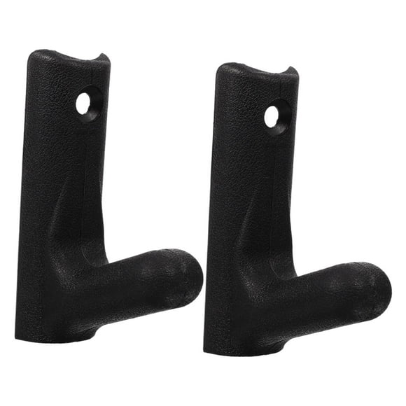 Colaxi 2 Pcs Support Mural pour Barre, Support de Barre pour Accessoire de Gym à la Maison, Premium, Support de Rangement Pratique pour Équipement de Mise en Forme 16cmx5.2cm