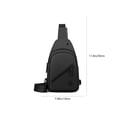 thumbnail image 4 of RuiJiao Clearance Strap Bag Bag Backpack Strap Backpack Backpack Hiking Backpack Multi Purpose Bag Chest Bag Commuting Bag, 4 of 9