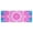Pink Tie Dye, variant on Rainbow Tie Dye Radial Pattern Kitchen Rug Mat,Kitchen Runner Rugs Non Skid Washable,Decorative Kitchen Floor Mats for Kitchen,Sink,Laundry,17"X47"