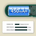 thumbnail image 4 of Raqueta eléctrica para matar mosquitos, recargable por USB con luz LED eléctrica, protección de malla de 3 capas para interiores y exteriores (verde) Rojo Verde, 4 of 4