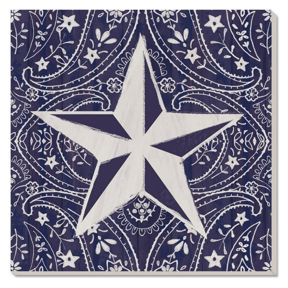 Thirstystone "Star Bandana" 8" Cork Back Stone Trivet