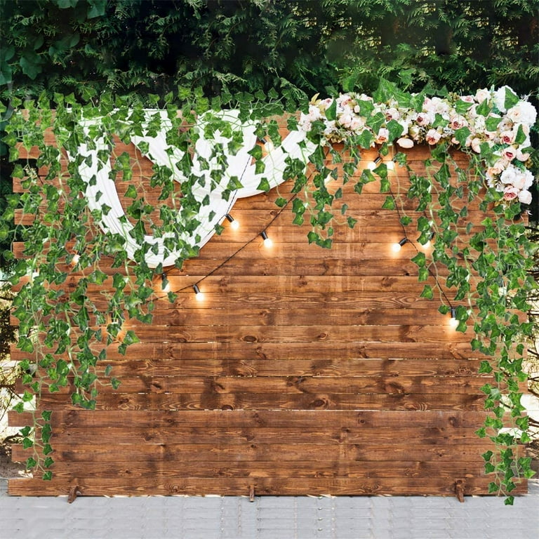 12Pack 84.7 Inch Artificial Vines For Bedroom Fake Ivy Vines For Room  Wedding Decor Fake Vines With Fake Leaves Artificial Ivy Garland Hanging  Vines For Wall Indoor Outdoor Decoration