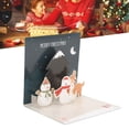 thumbnail image 4 of Greeting Card, Exquisite Textured Christmas Special 3D Christmas Cards  For Gift For Decoration D Style,E Style,F Style, 4 of 8