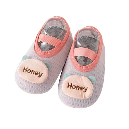 

Rovga Toddler Shoes For Kids Spring And Summer Children Boys And Girls Flat Bottom Lightweight Mesh Breathable Comfortable Slip On Cartoon Rabbit Shape