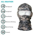 thumbnail image 3 of Ski Mask Cover Windproof Balaclava Full Face Mask Summer Face Cover UV Protection Neck Hood for Men Women Outdoor Sports, 3 of 5