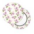 thumbnail image 2 of Hirioo Tulips Flowers for Round Bar Stool Seat Covers Washable Stool Cushion Slipcover Elastic Bar Chair Covers for 12-14 Inch Chair-13 inch, 2 of 7